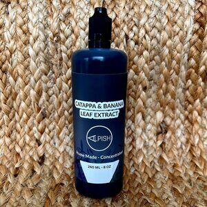 Catappa and Banana Leaves Extract-Dark Water for Betta Fish Large 240 ML-8 oz